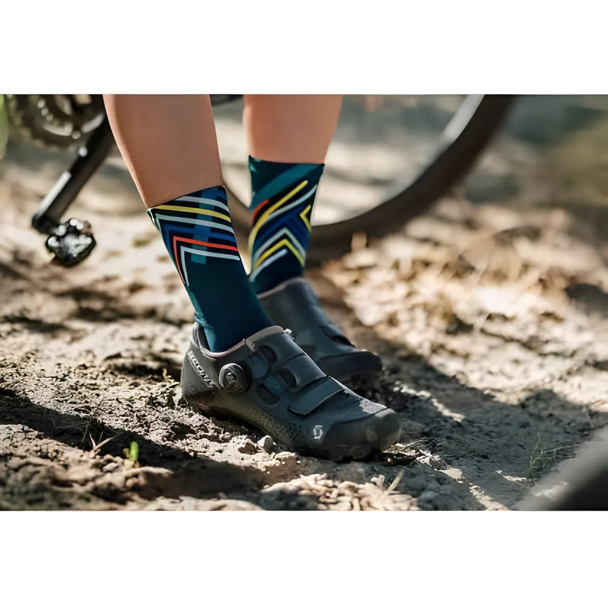Sox Performance Teal Crew Socks