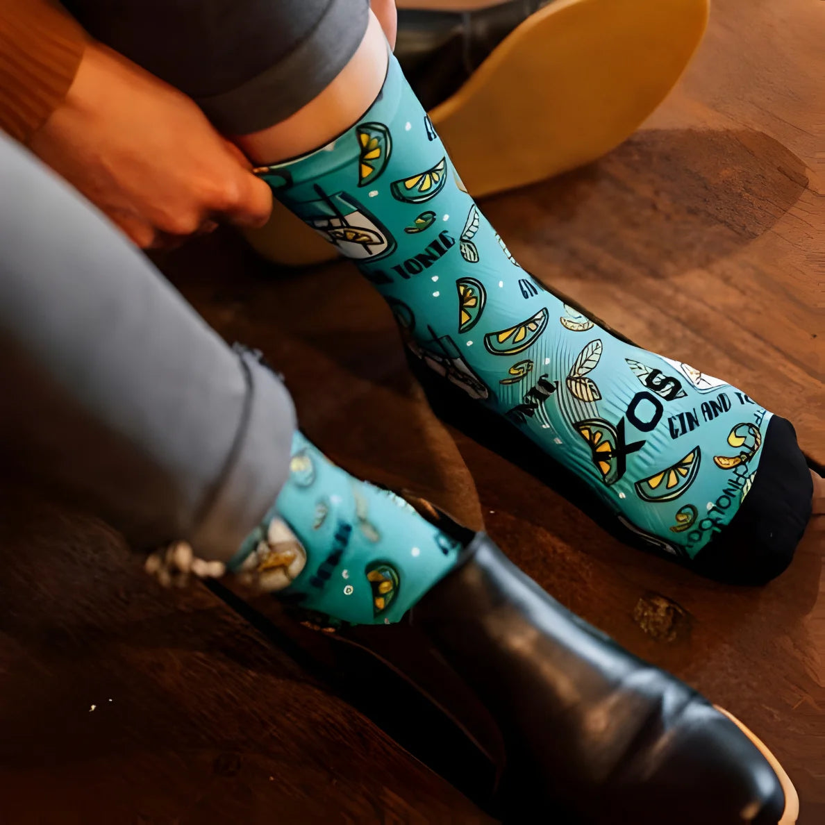 Sox Gin Casual Crew Socks