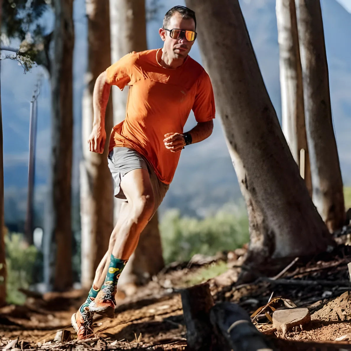 Sox Avocado Running Crew Socks