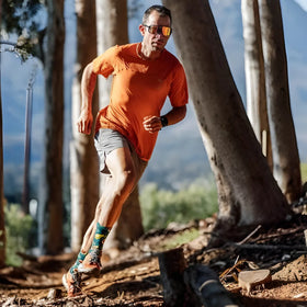 Sox Avocado Running Crew Socks