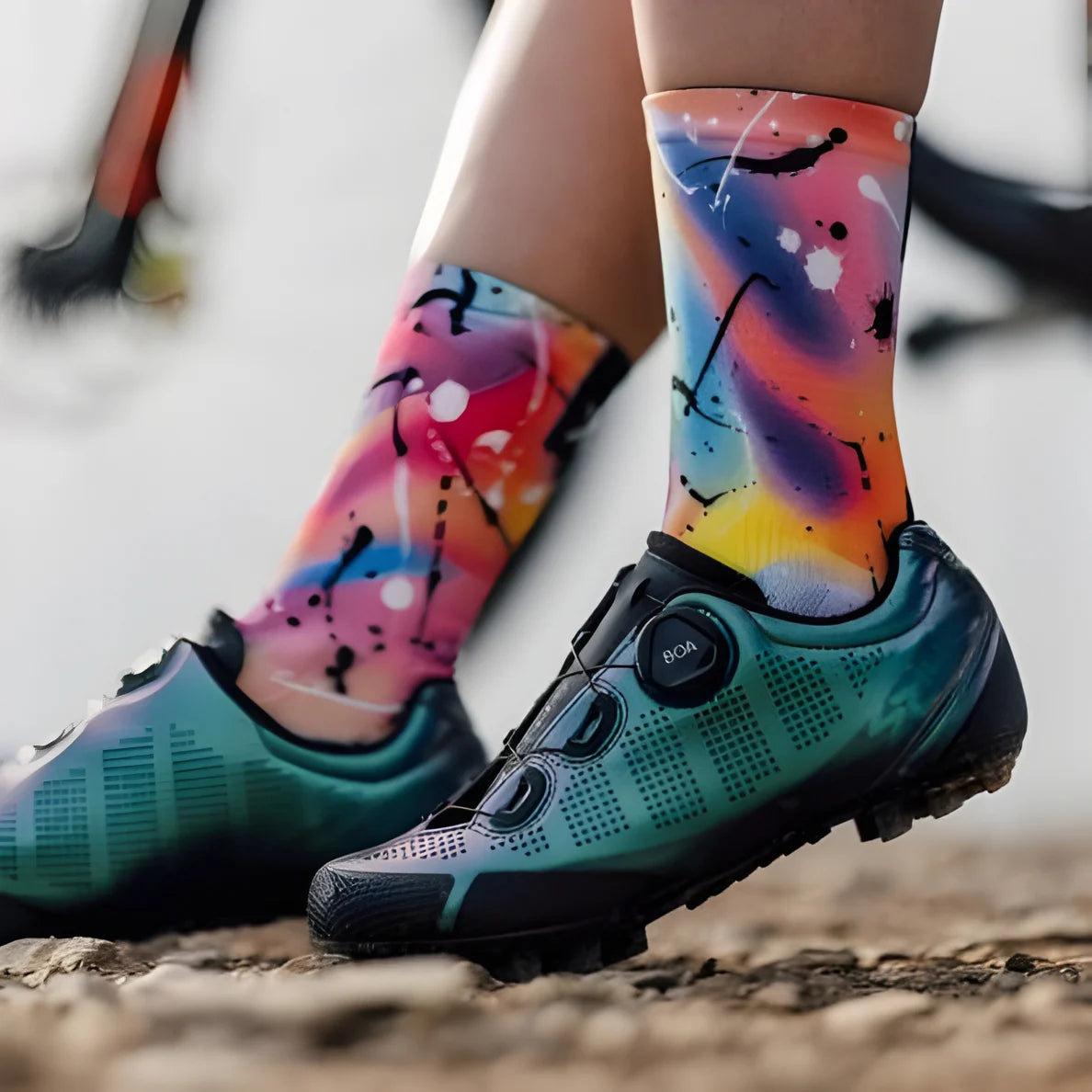 Sox Holographic Casual Crew Socks