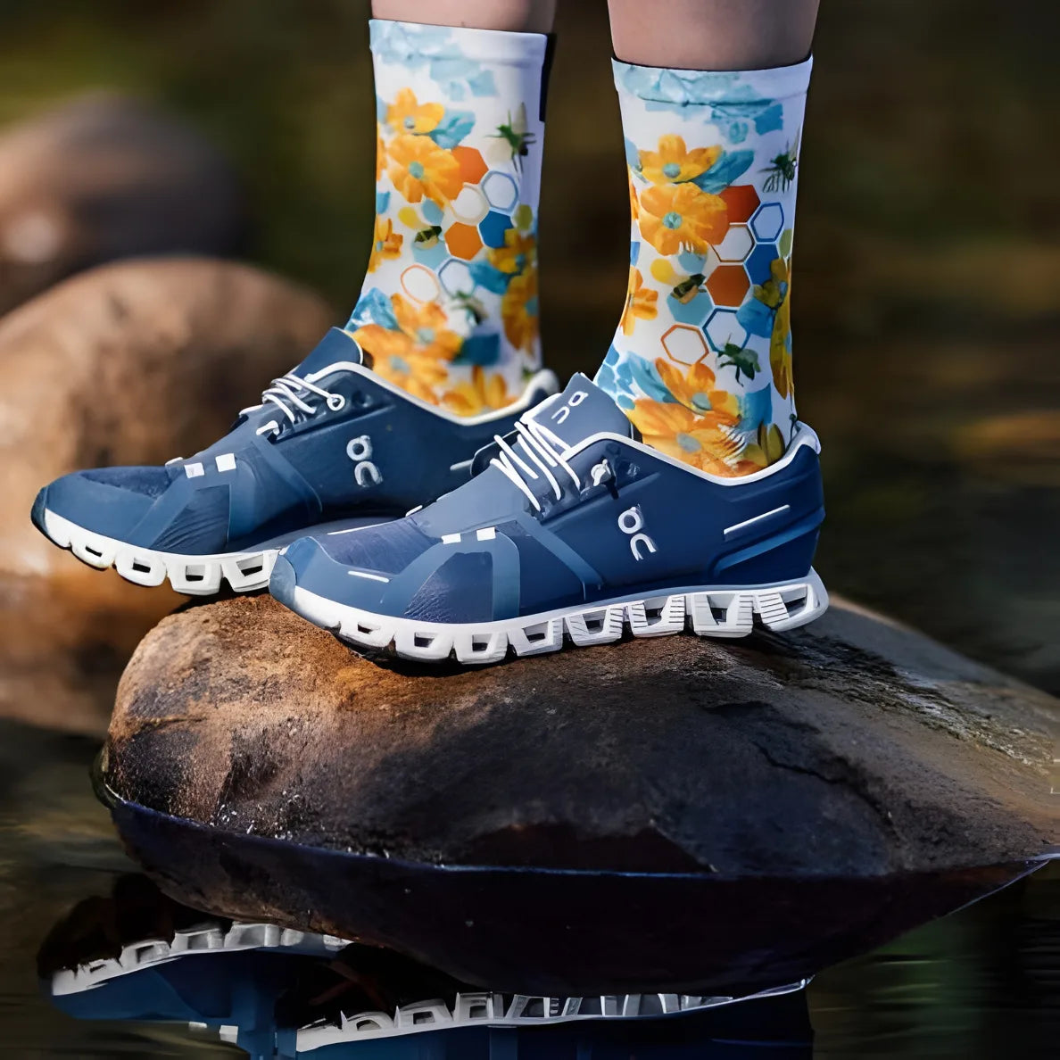 Sox Honey Bees Casual Crew Socks