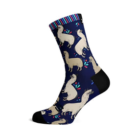 Sox Alpacas Casual Crew Socks