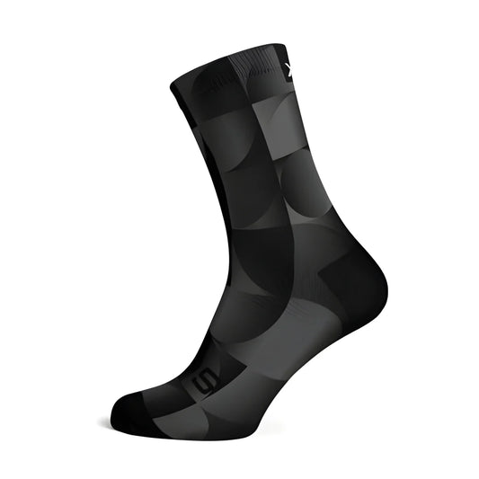 Sox Solid Charcoal Casual Crew Socks
