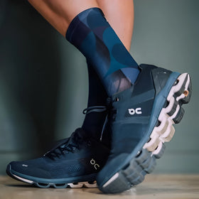 Sox Solid Navy Casual Crew Socks