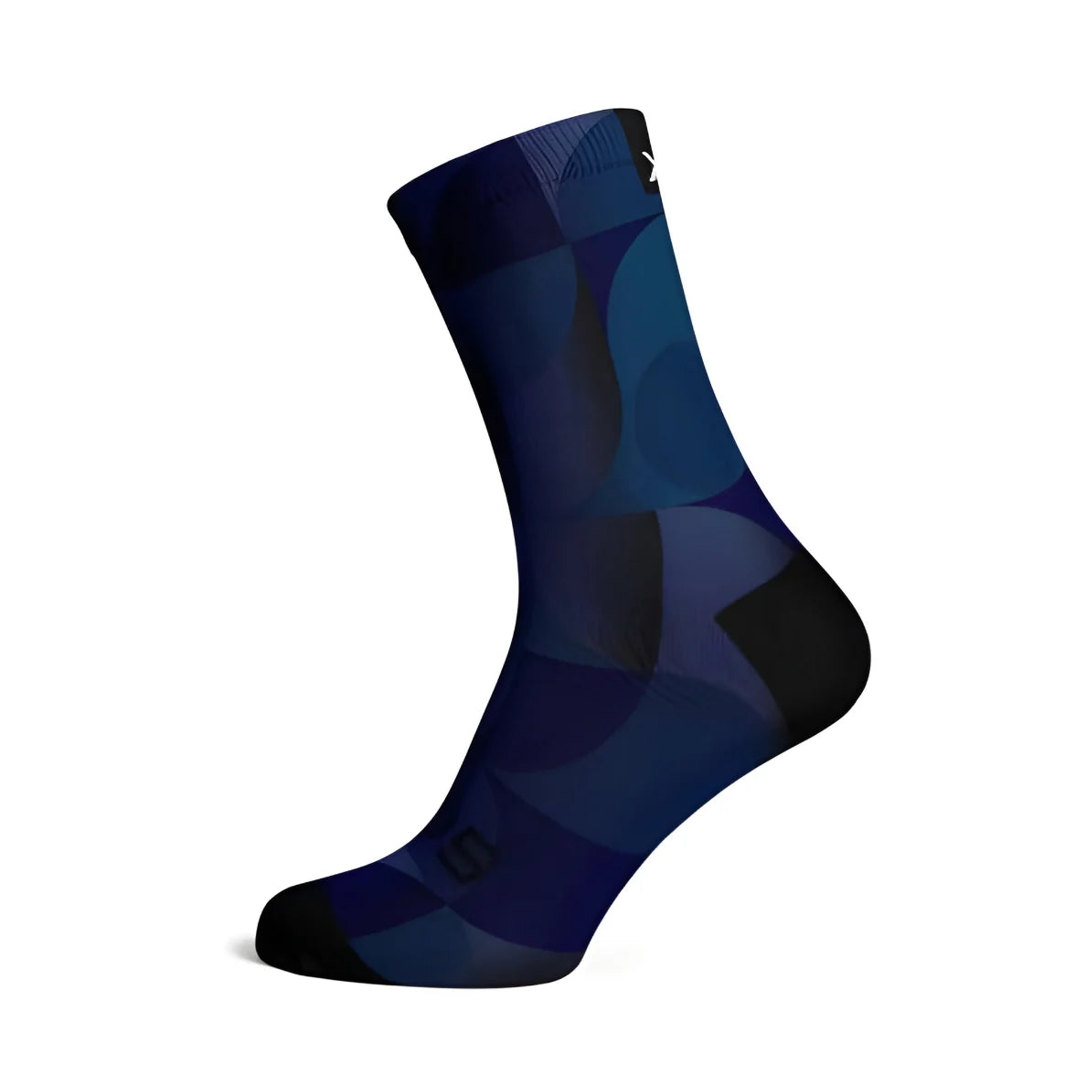 Sox Solid Navy Casual Crew Socks