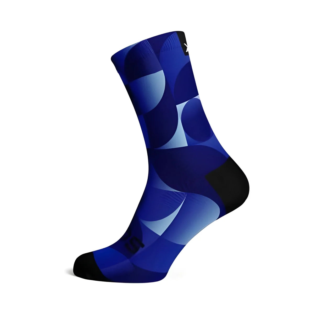 Sox Solid Royal Blue Casual Crew Socks