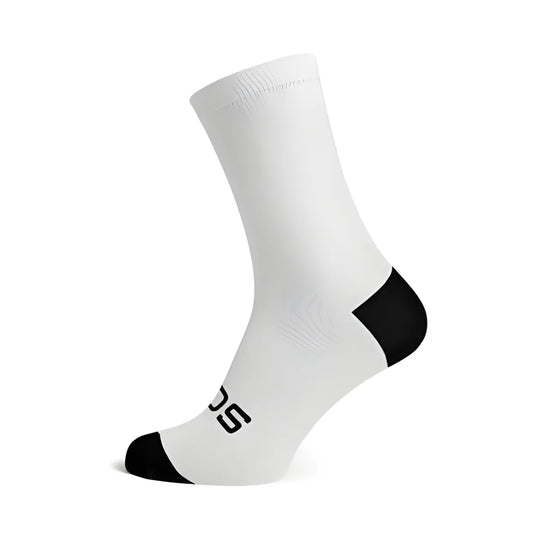 Sox Solid White Casual Crew Socks