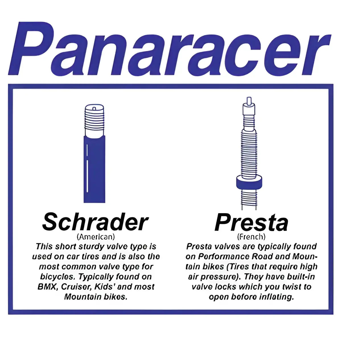Panaracer 29x1.75-2.35 48mm Presta MTB Tube