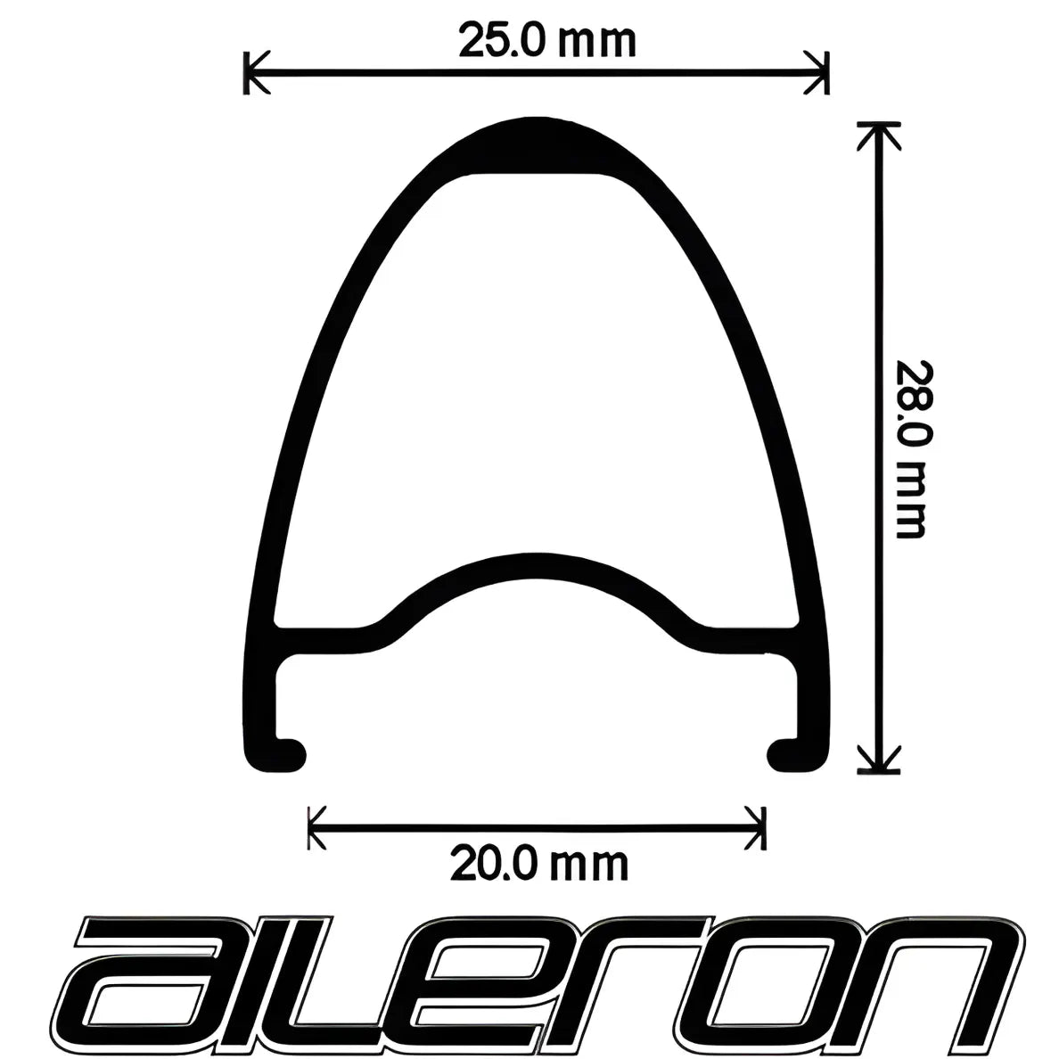 Velocity Aileron 27.5" Disc Brake Rims (Silver)