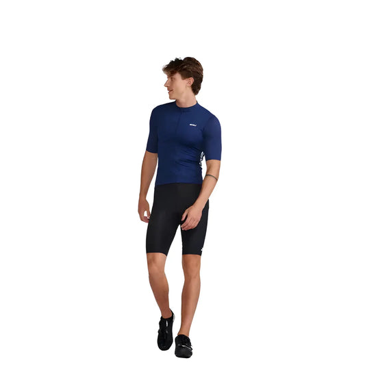 2XU MC6649A Aero Mens Cycling Jersey (Medieval/White Reflective)