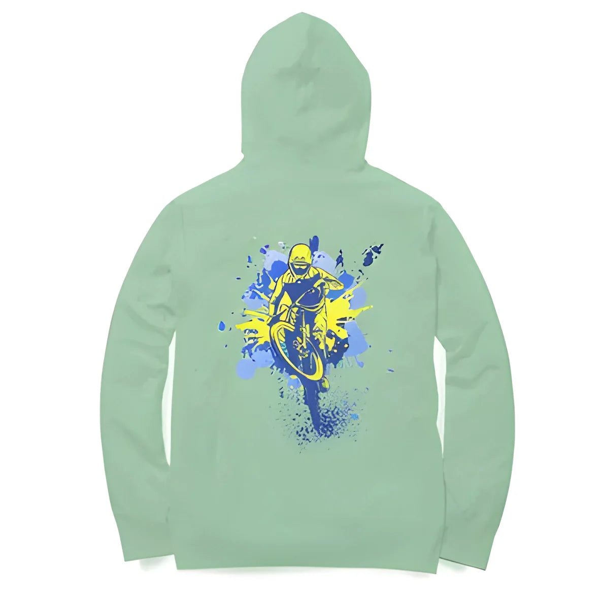 Sport Canvas Splash Regular Fit Unisex Hoodie