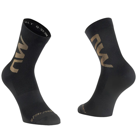 Northwave Extreme Air Mid Socks-Black/Sand