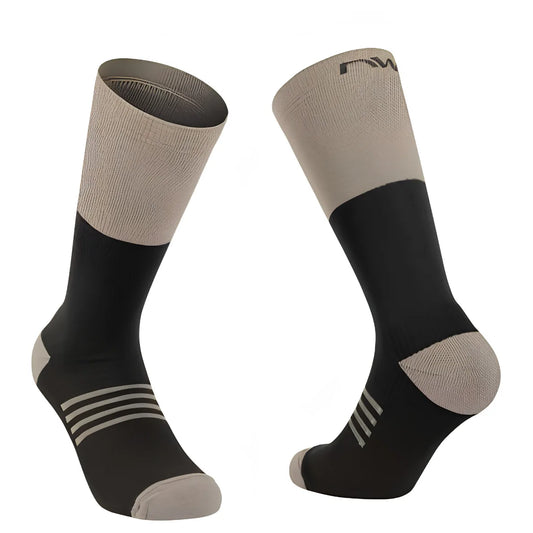 Northwave Extreme Pro High Winter Socks-Black/Sand