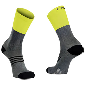Northwave Extreme Pro Winter Socks- Grey/Yellow