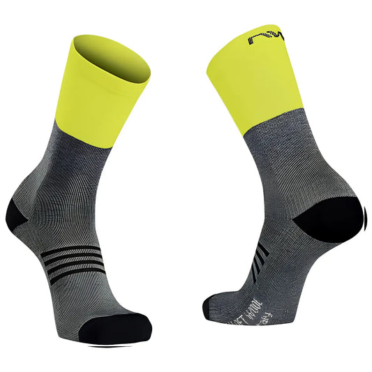 Northwave Extreme Pro Winter Socks- Grey/Yellow