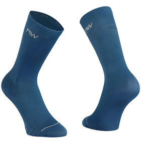 Northwave Extreme Pro Socks-Deep Blue/Light Grey
