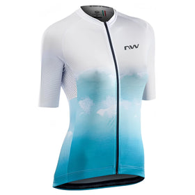 Northwave Wmn Water Jersey-Ice/Light Blue