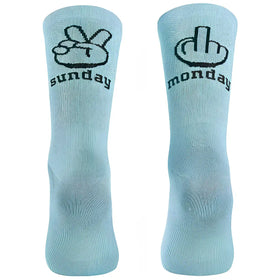 Northwave Sunday Monday Socks-Blue Surf