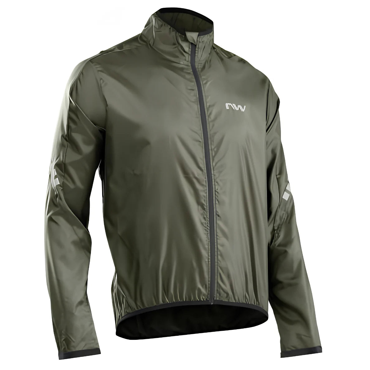 Northwave Vortex 2 Rain Jacket-Forest Green