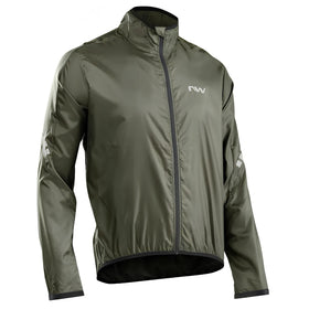 Northwave Vortex 2 Rain Jacket-Forest Green
