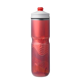 Hydrapak Polar Surge Insulated Ascent Bottle-Red (700ml)