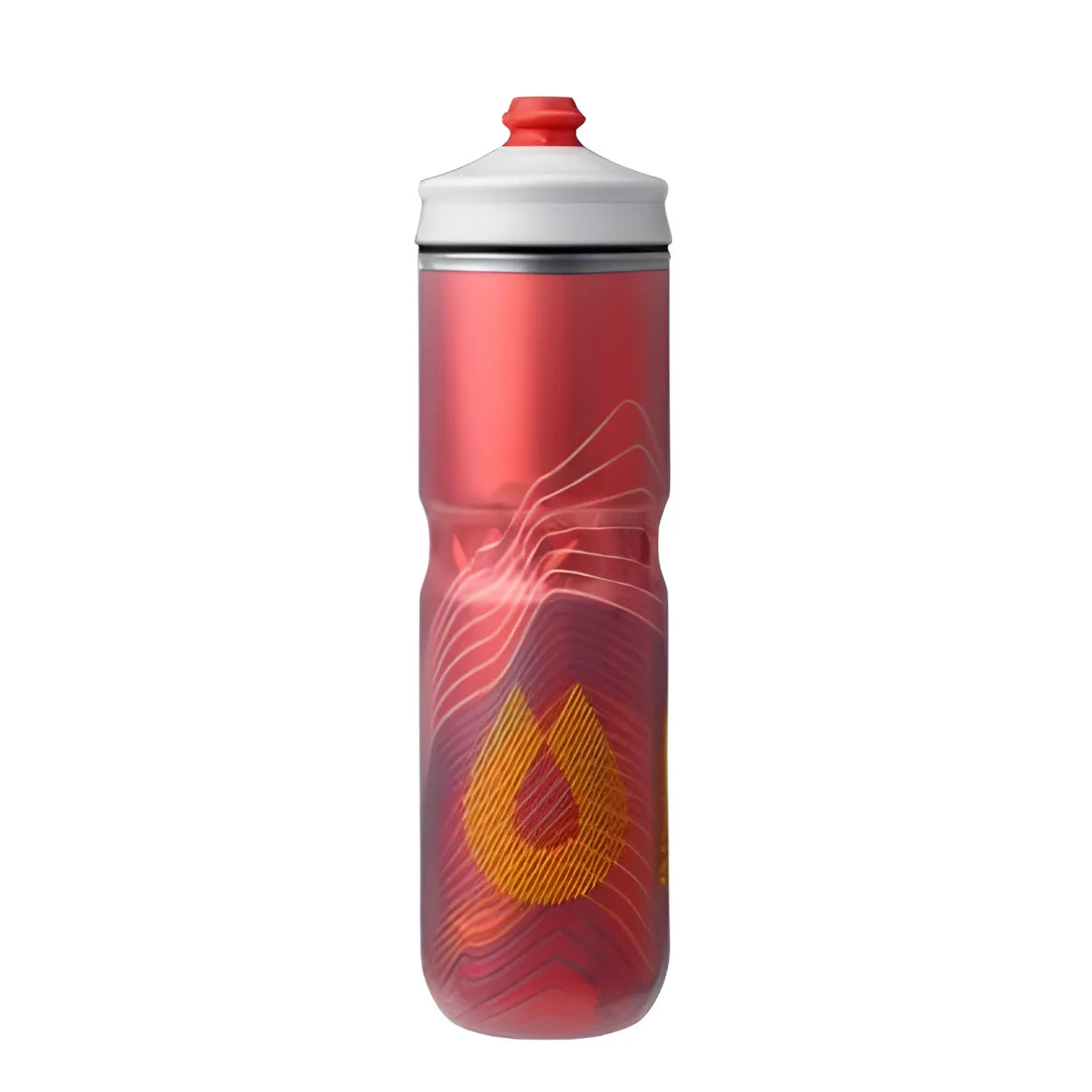 Hydrapak Polar Surge Insulated Ascent Bottle-Red (700ml)