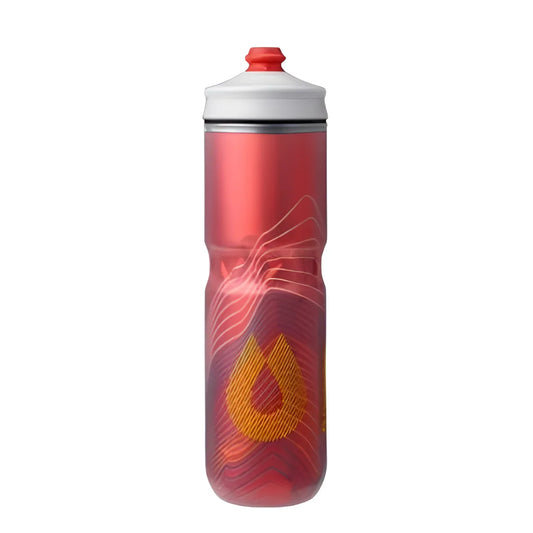 Hydrapak Polar Surge Insulated Ascent Bottle-Red (700ml)