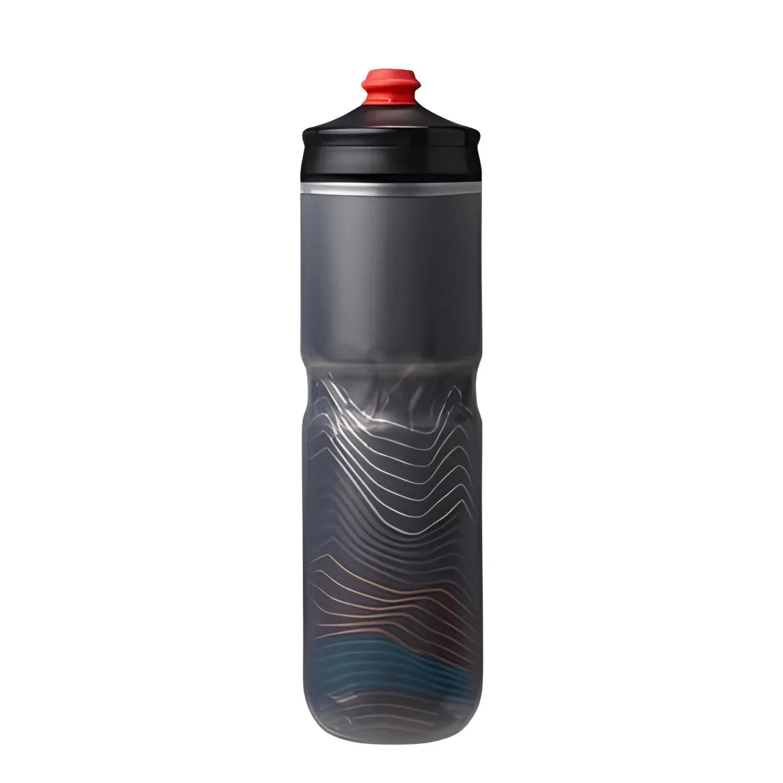 Hydrapak Polar Surge Insulated Ascent Bottle-Black (700ml)