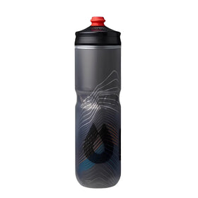 Hydrapak Polar Surge Insulated Ascent Bottle-Black (700ml)