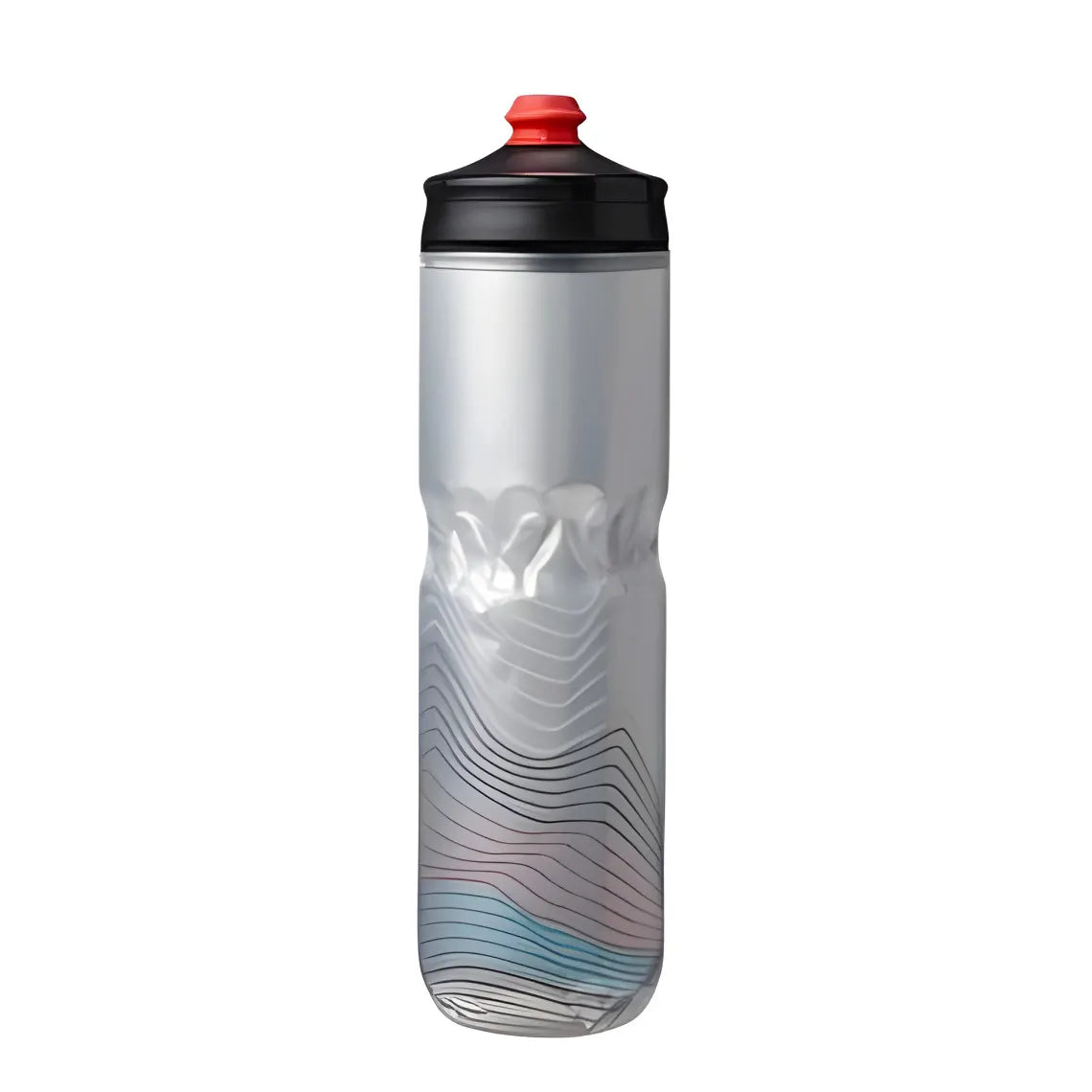Hydrapak Polar Surge Insulated Ascent Bottle-Silver (700ml)