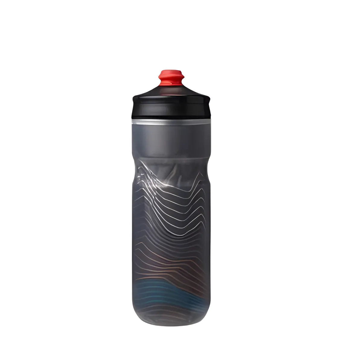 Hydrapak Polar Surge Insulated Ascent Bottle-Black (600ml)