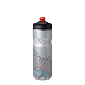 Hydrapak Polar Surge Insulated Ascent Bottle-Silver (600ml)