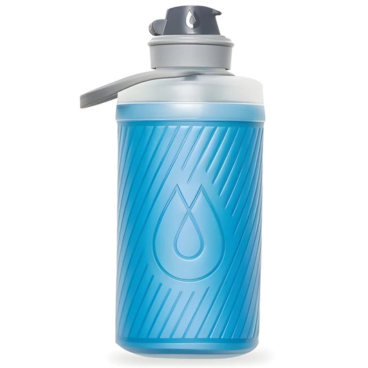 Hydrapak Flux Flexible Bottle-Tahoe Blue (1 Ltr)