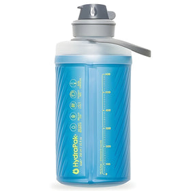 Hydrapak Flux Flexible Bottle-Tahoe Blue (1 Ltr)