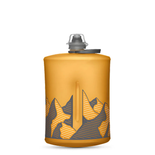 Hydrapak Stow Flexible Bottle-Golden Yellow (1 Ltr.)