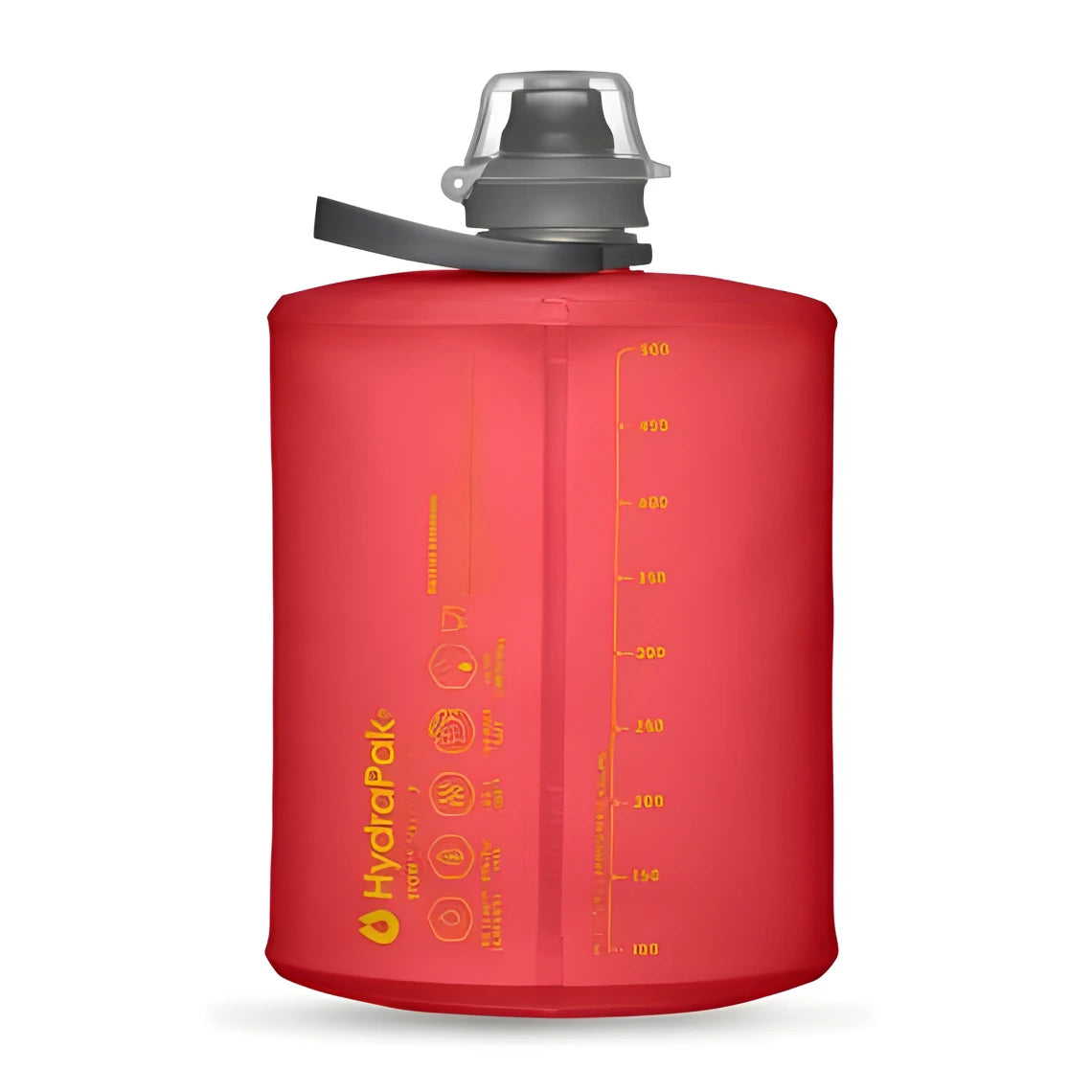 Hydrapak Stow Flexible Bottle-Redwood (500ml)