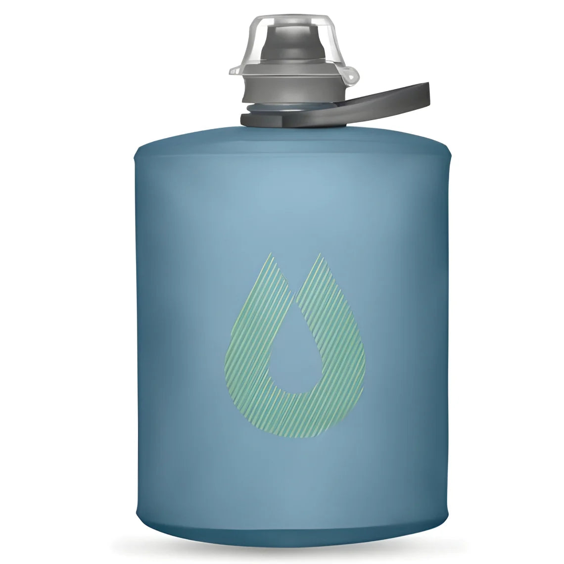 Hydrapak Stow Flexible Bottle-Tahoe Blue (500ml)