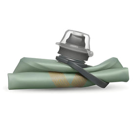 Hydrapak Stow Flexible Bottle-Sutro Green (500ml)