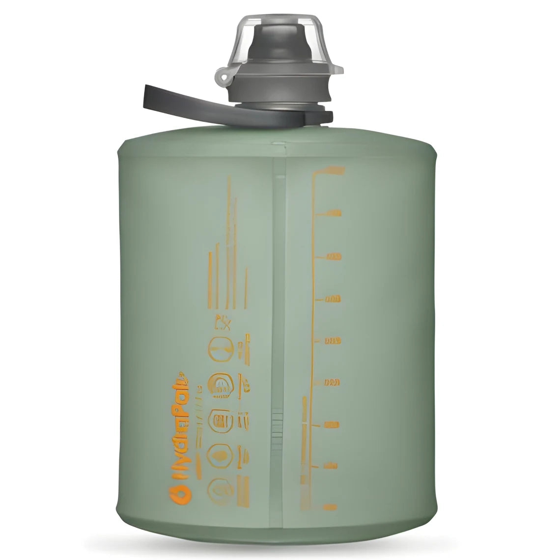 Hydrapak Stow Flexible Bottle-Sutro Green (500ml)