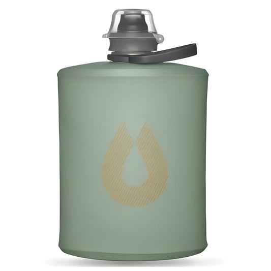 Hydrapak Stow Flexible Bottle-Sutro Green (500ml)
