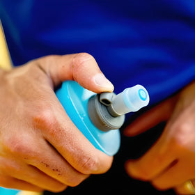 Hydrapak Pocket Flask Bottle-Blue (500ml)