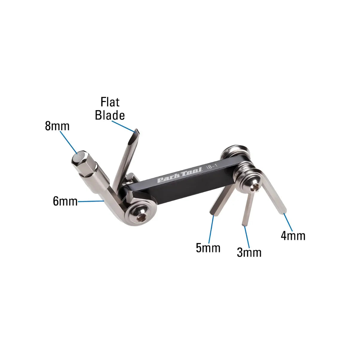 I-Beam Mini Fold-up Hex/Screwdriver Set