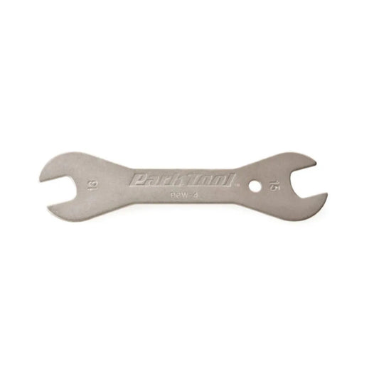 Double-Ended Cone Wrench:  13mm, 15mm