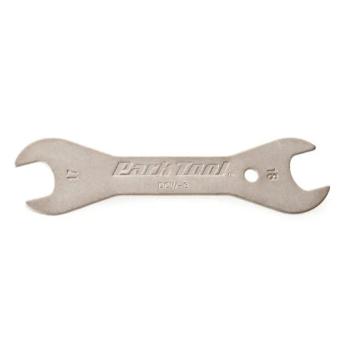 Double-Ended Cone Wrench:  17mm, 18mm