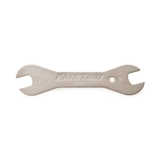 Double-Ended Cone Wrench:  15mm, 16mm