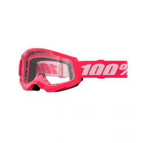 100%STRATA 2 Goggle Pink - Clear Lens