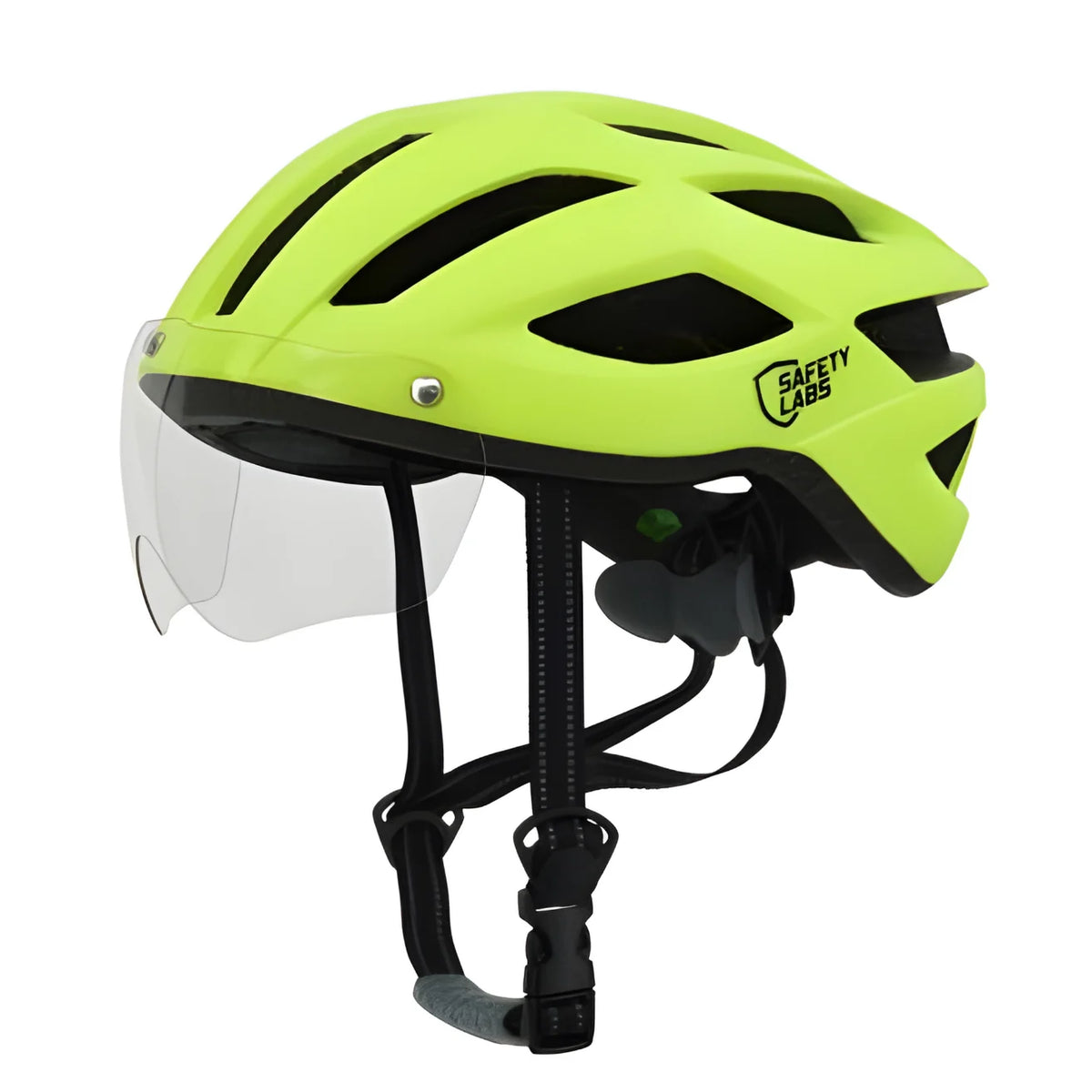 Safety Labs Expedo Helmet-Matt Neon Yellow