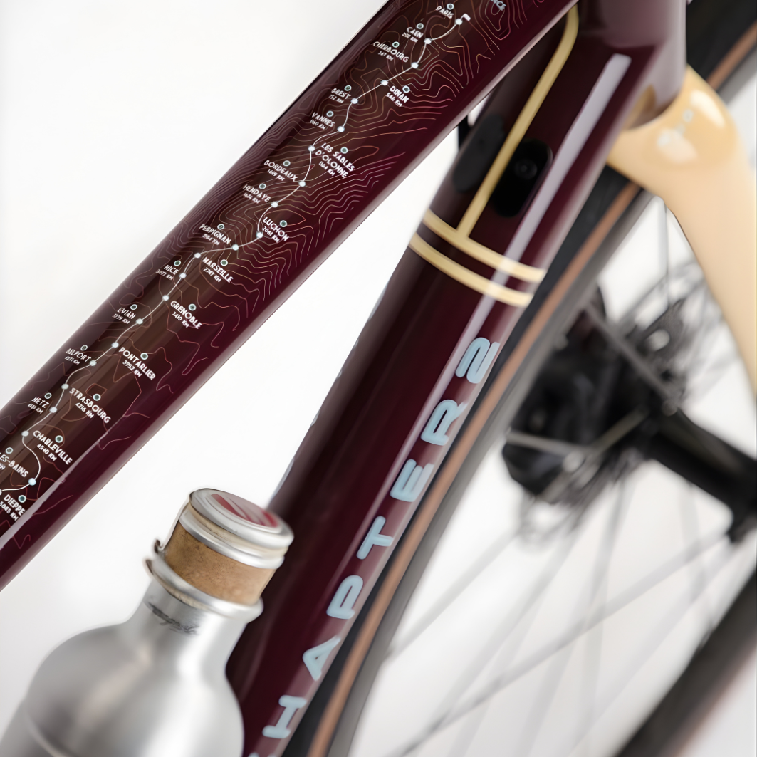 Chapter2 HURU Climbing Disc Brake Frameset-Maroon 1928