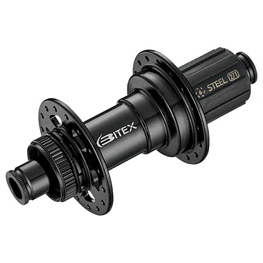 Bitex BX218R Rear Disc Hub, CLD, Black, 32h, M10(QR) x 141mm